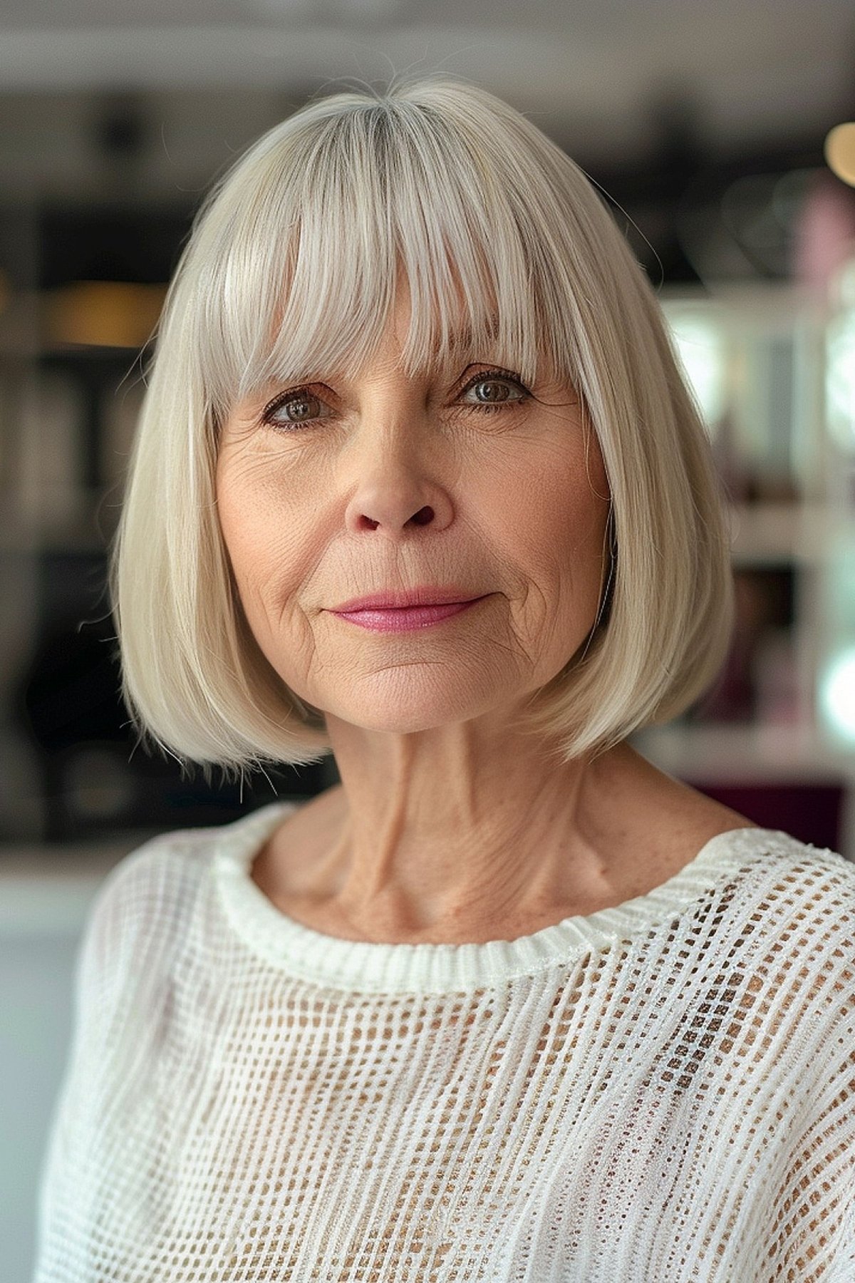 35 Low-Maintenance Bob Haircuts for Women Over 60 with Style
