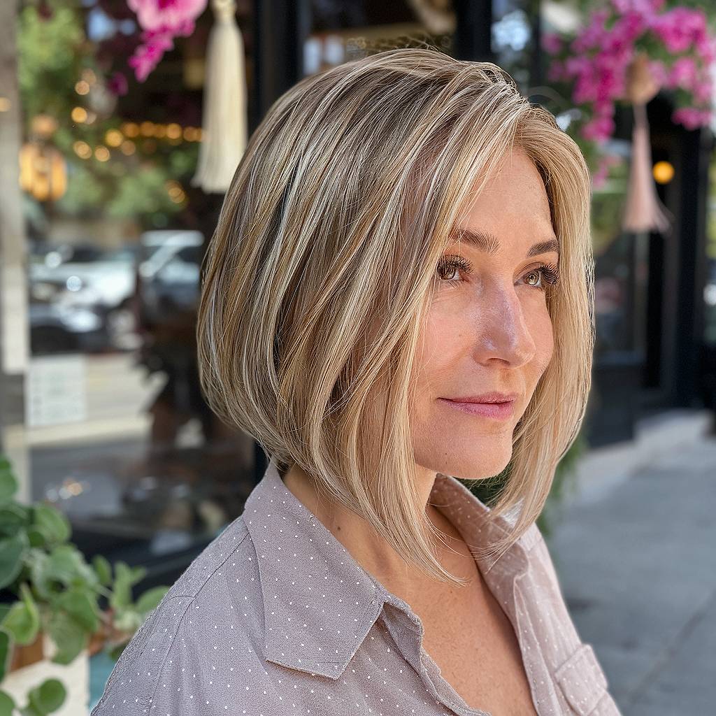 15+ Chic Bob Hairstyles for Women Over 40 with Fine Hair in 2025
