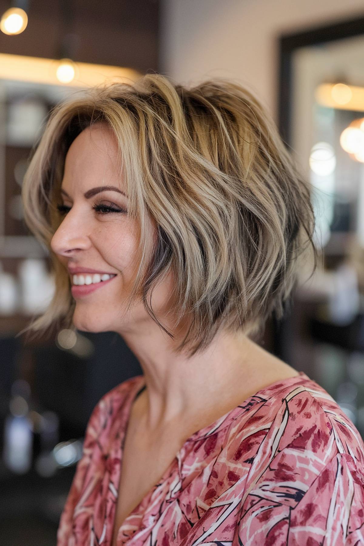 15+ Flattering Angled Bob Haircuts for Women Over 40 in 2025