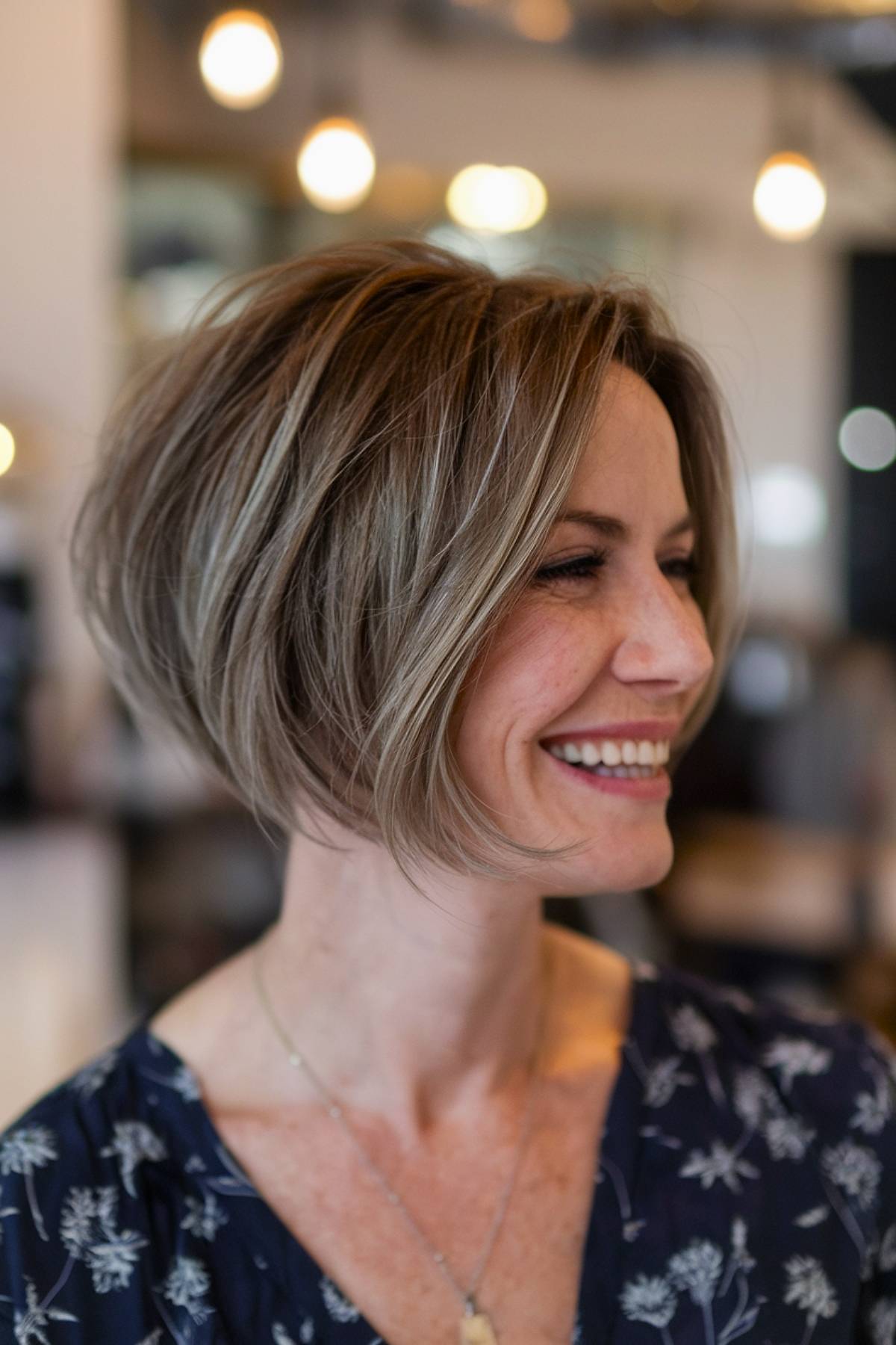 15+ Flattering Angled Bob Haircuts for Women Over 40 in 2025