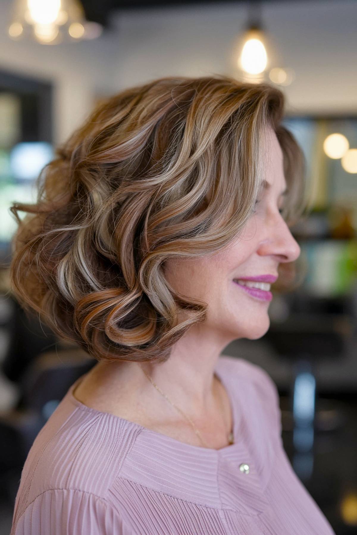 15+ Flattering Angled Bob Haircuts for Women Over 40 in 2025