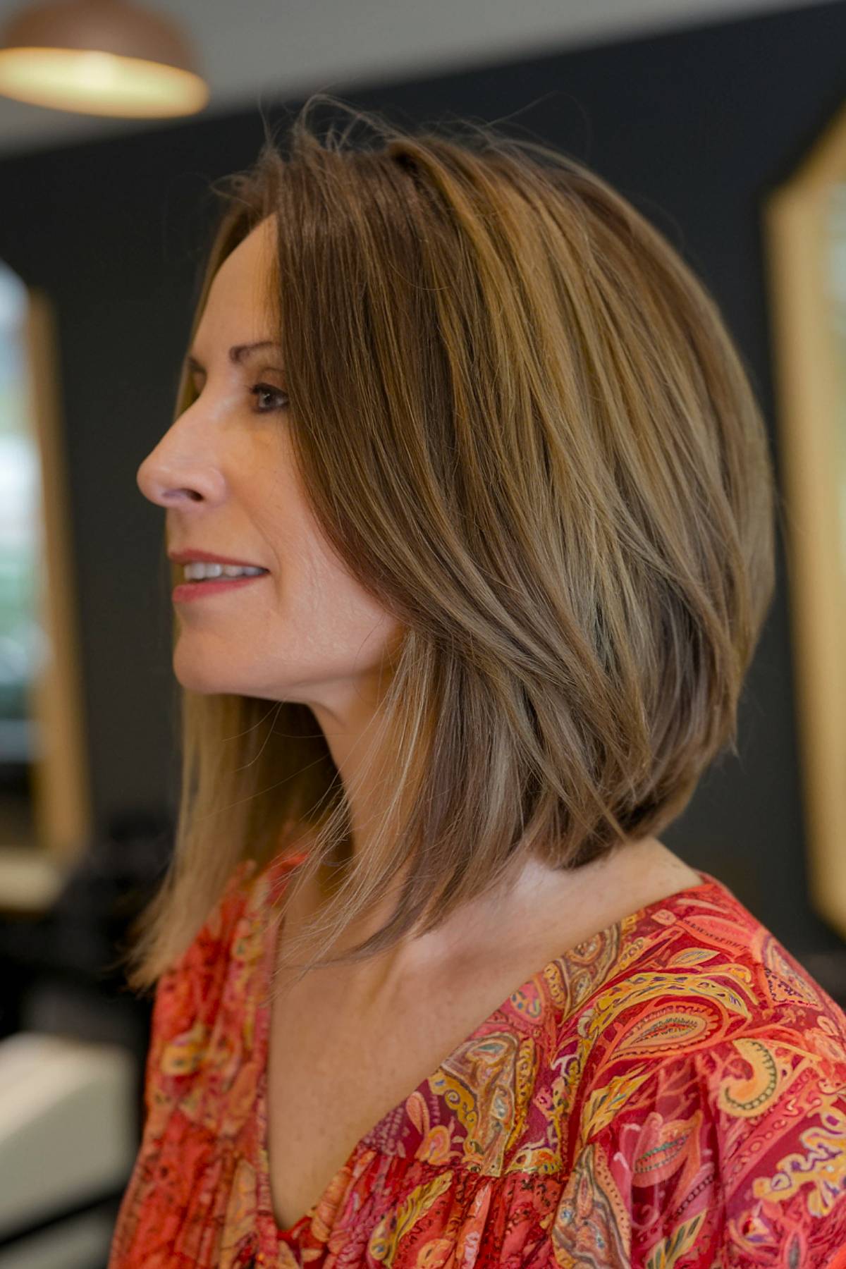15+ Flattering Angled Bob Haircuts for Women Over 40 in 2025