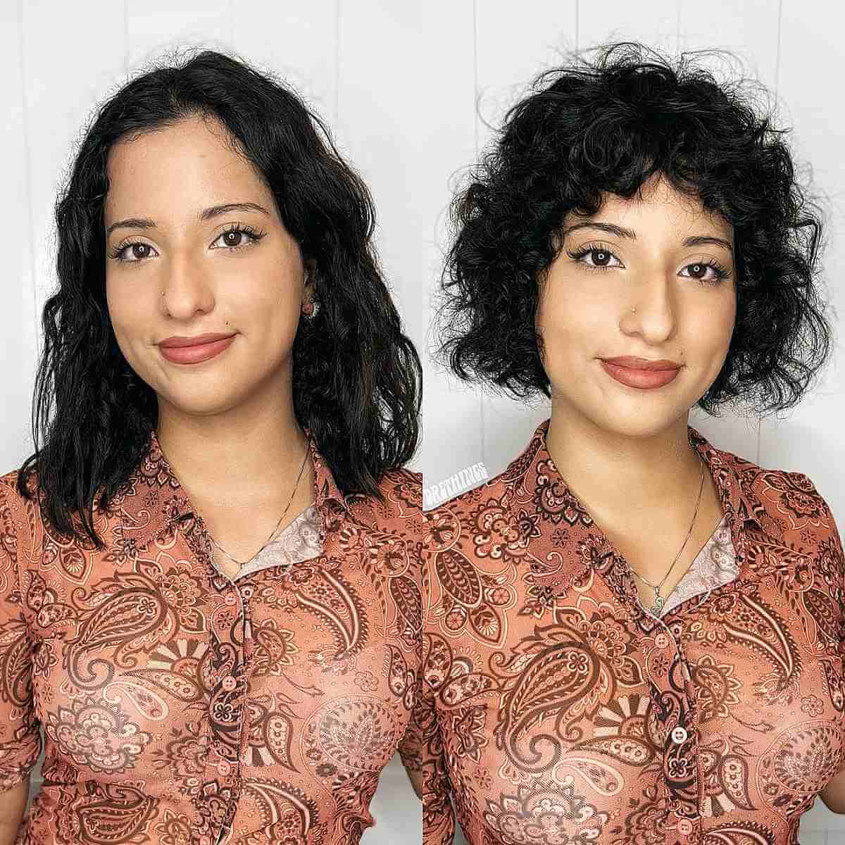 32 Short, Curly Bob Haircuts That Are Cute and Flattering