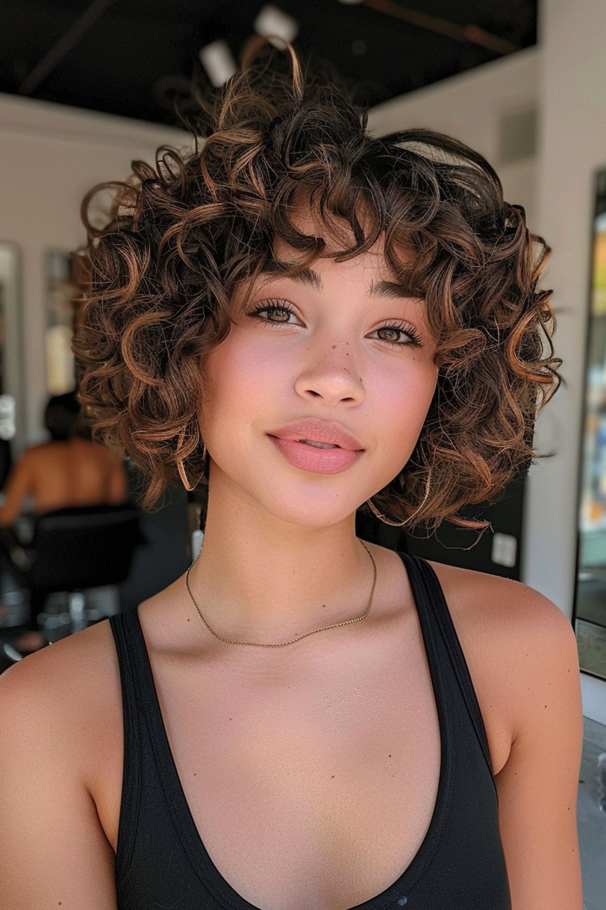 32 Short, Curly Bob Haircuts That Are Cute and Flattering