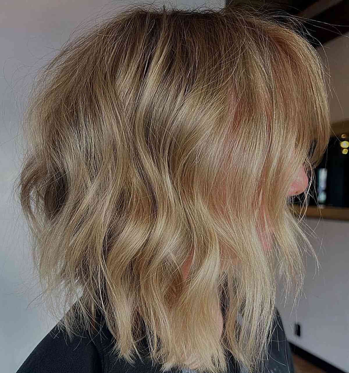 50 Long Angled Bob Haircuts for a Cool, Dramatic Look