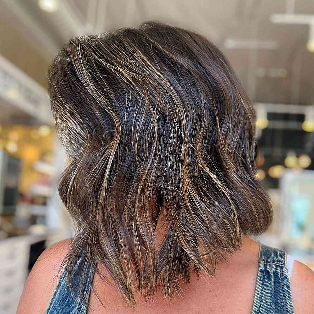 50 Long Angled Bob Haircuts for a Cool, Dramatic Look