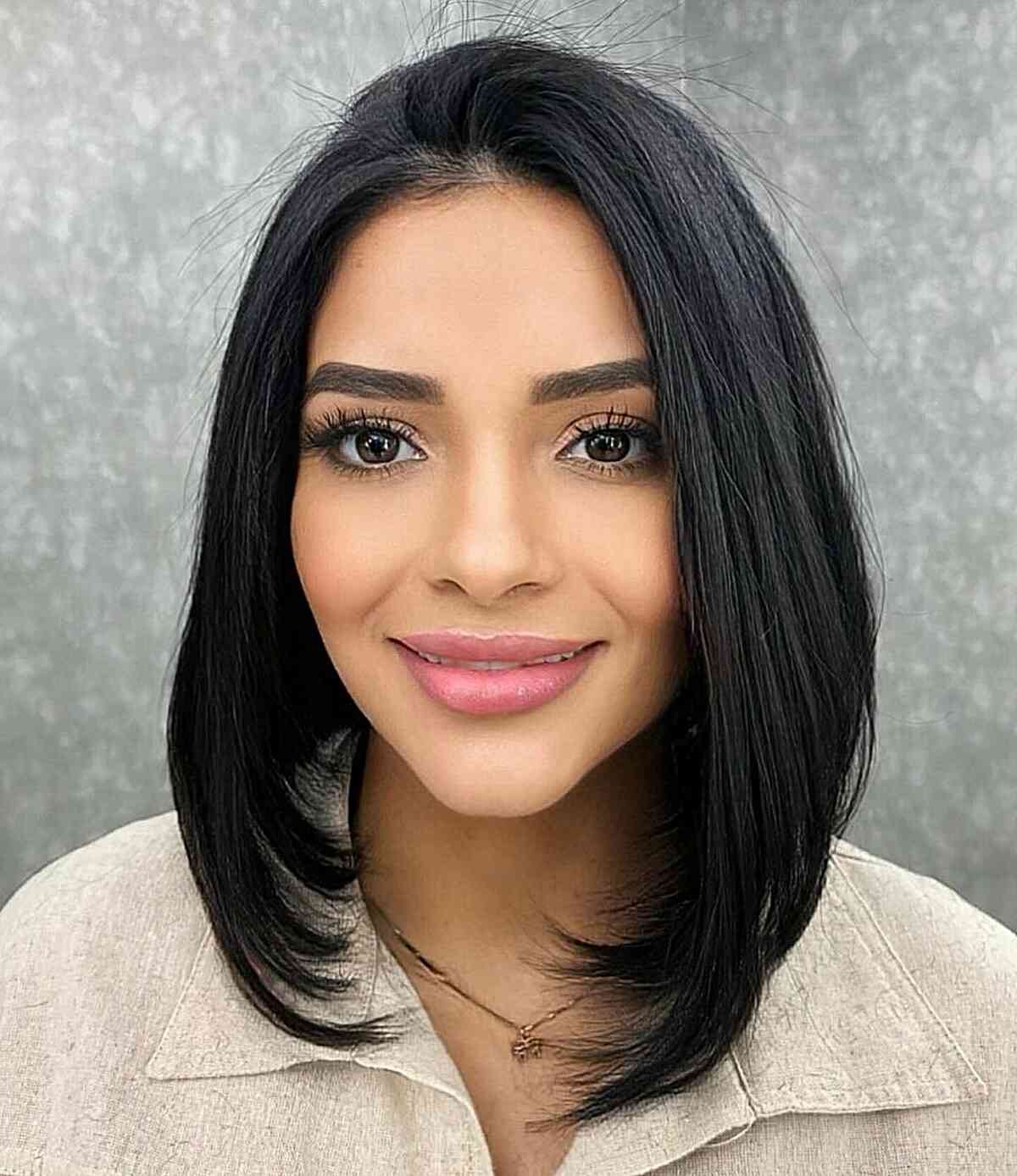 50 Long Angled Bob Haircuts for a Cool, Dramatic Look
