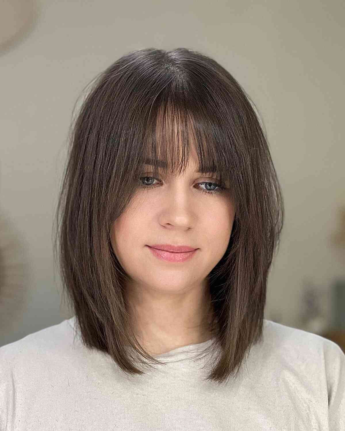 50 Long Angled Bob Haircuts for a Cool, Dramatic Look