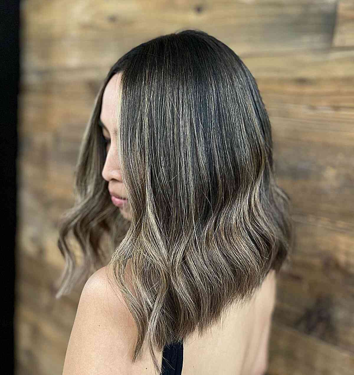 50 Long Angled Bob Haircuts for a Cool, Dramatic Look
