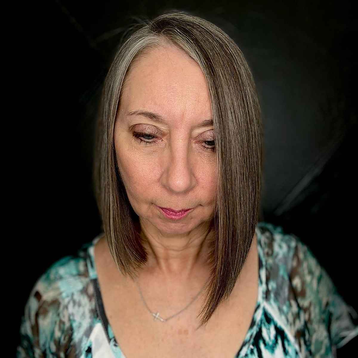 50 Long Angled Bob Haircuts for a Cool, Dramatic Look