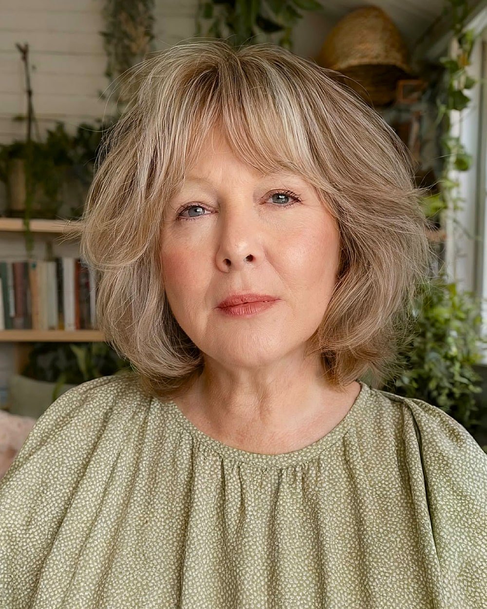 20+ Youthful Shaggy Bob Haircuts for Women Over 50 with Fine Hair in 2025