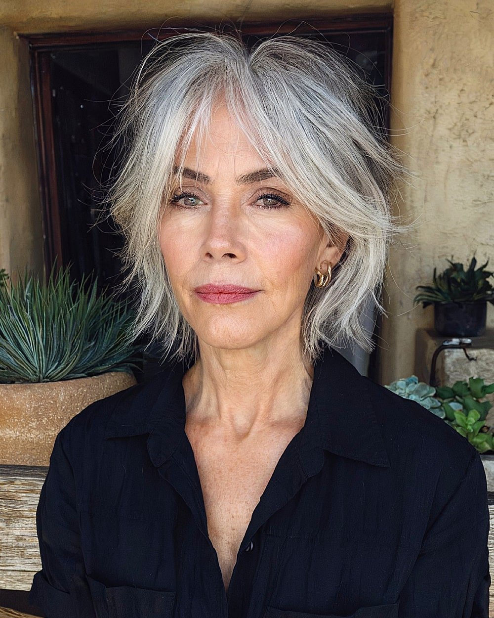 20+ Youthful Shaggy Bob Haircuts for Women Over 50 with Fine Hair in 2025
