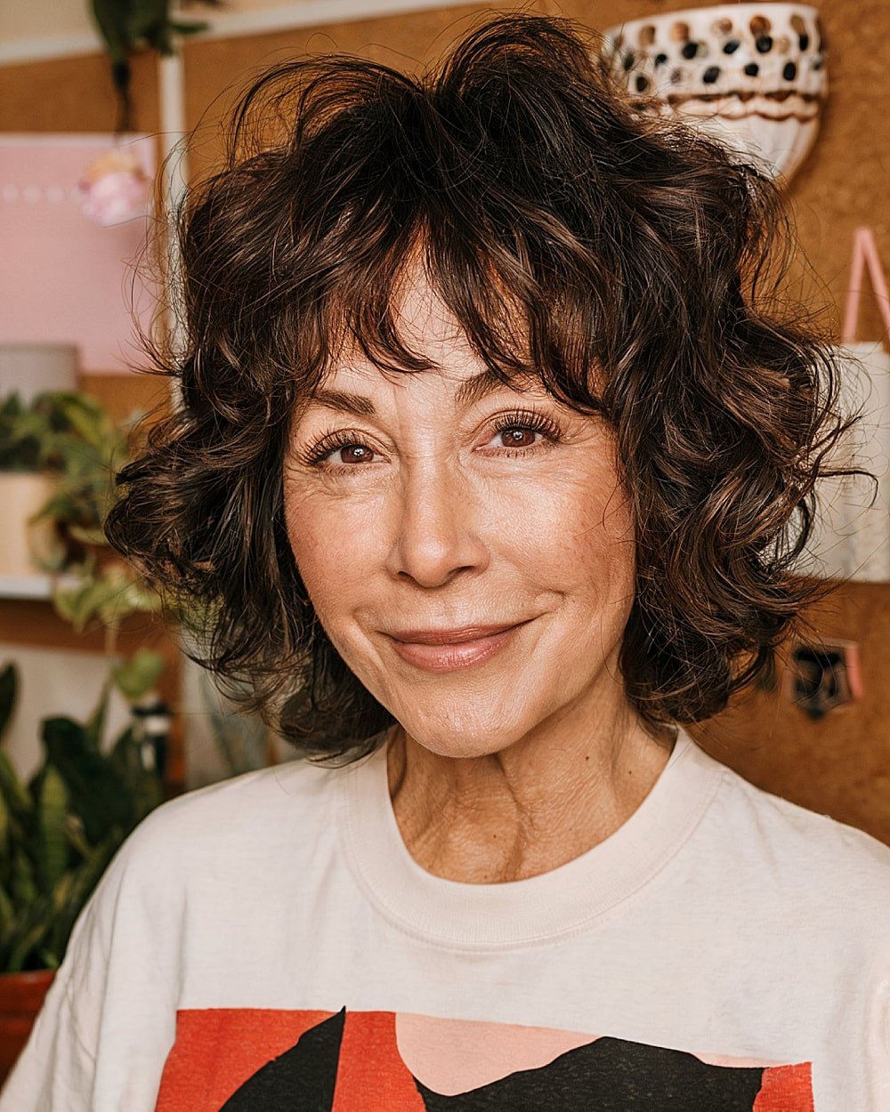 20+ Youthful Shaggy Bob Haircuts for Women Over 50 with Fine Hair in 2025