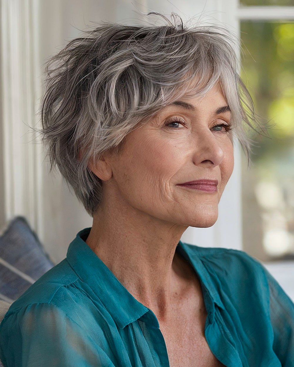 20+ Youthful Shaggy Bob Haircuts for Women Over 50 with Fine Hair in 2025