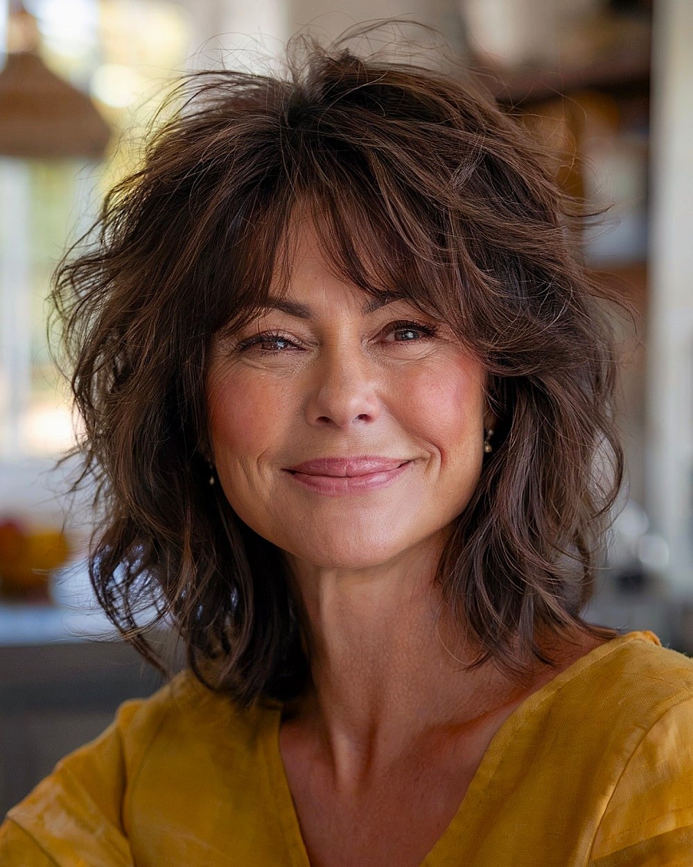 20+ Youthful Shaggy Bob Haircuts for Women Over 50 with Fine Hair in 2025