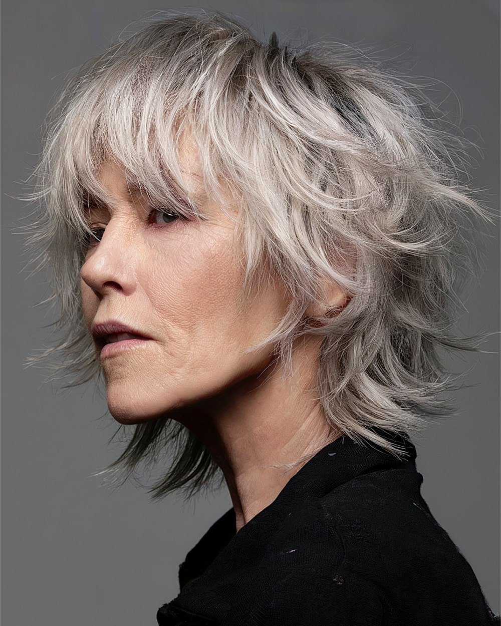 20+ Youthful Shaggy Bob Haircuts for Women Over 50 with Fine Hair in 2025