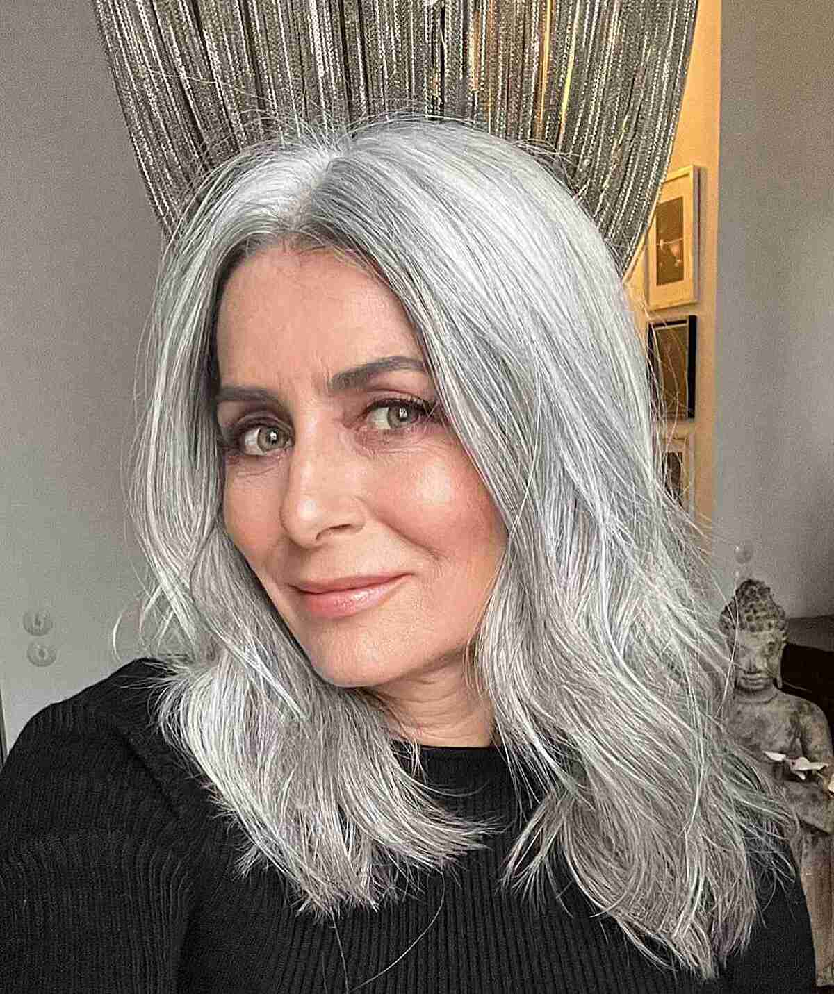 25 Age-Defying Hairstyles for Women Over 50 with Grey Hair