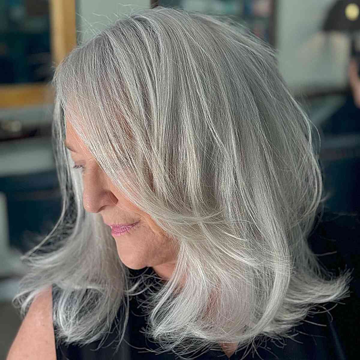 25 Age-Defying Hairstyles for Women Over 50 with Grey Hair