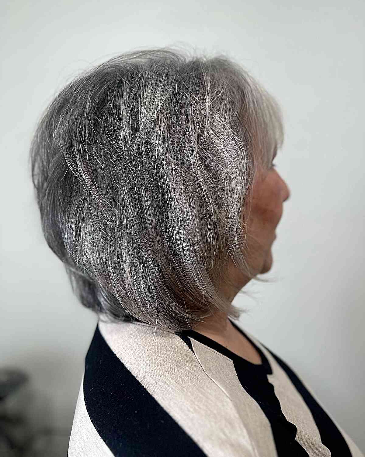 25 Age-Defying Hairstyles for Women Over 50 with Grey Hair