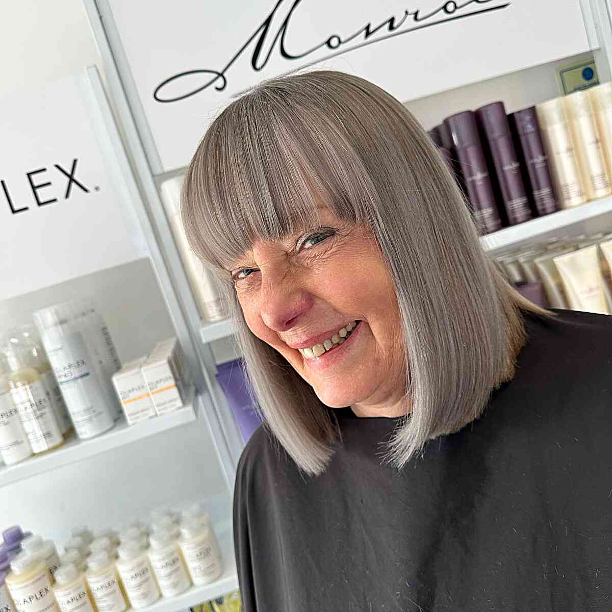 25 Age-Defying Hairstyles for Women Over 50 with Grey Hair