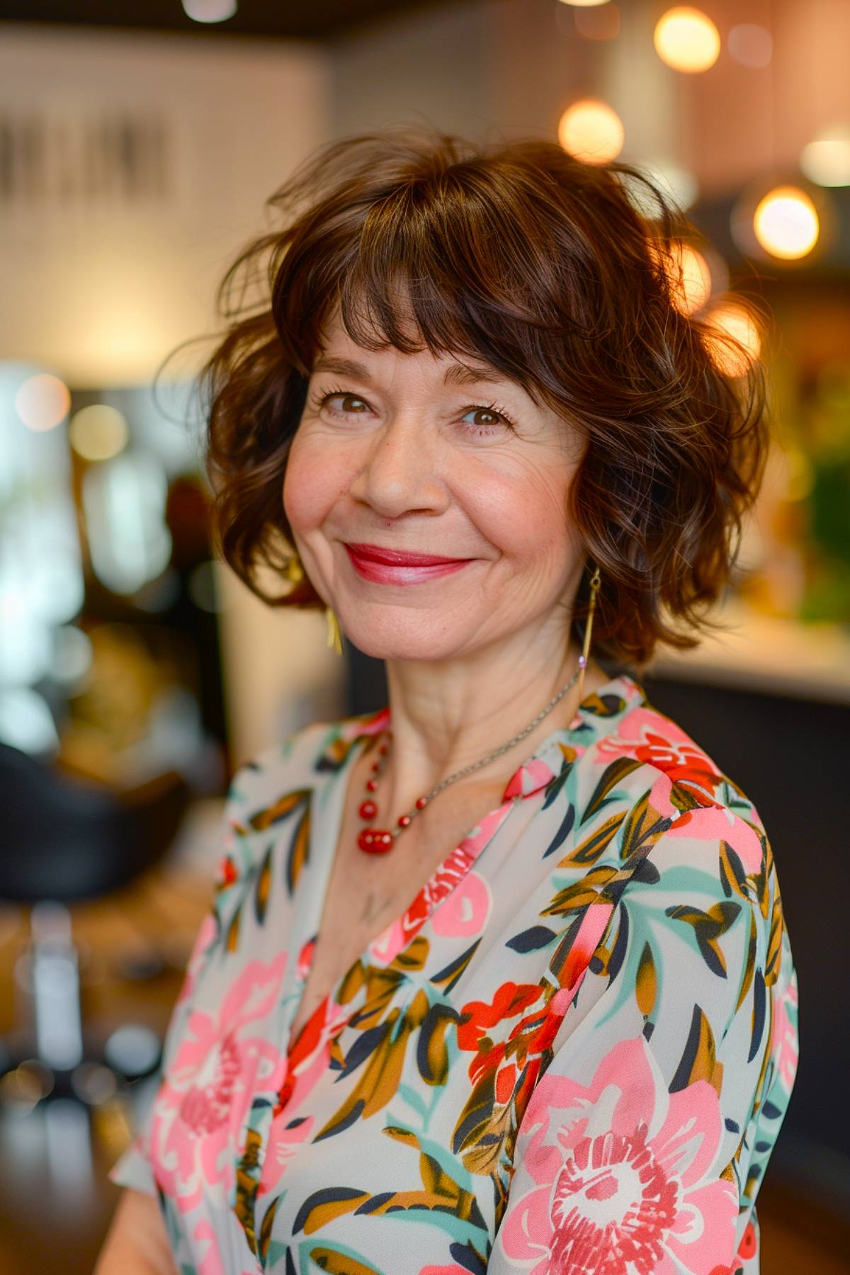 15+ Gorgeous Hairstyles with Bangs for Older Women in 2025