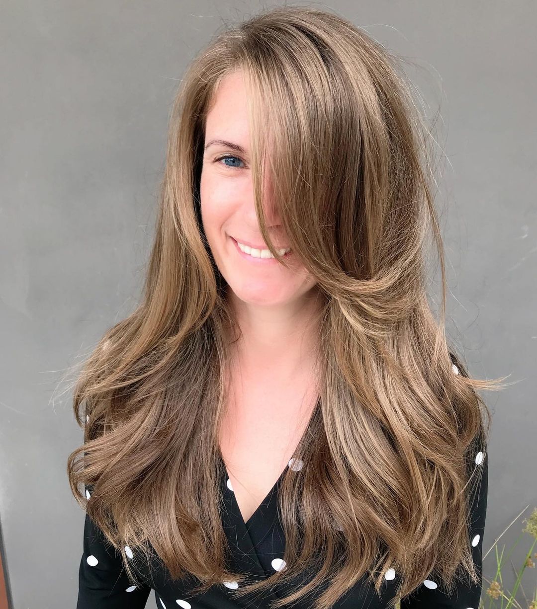 60 Adorable Methods to Achieve Long Hair with Bangs