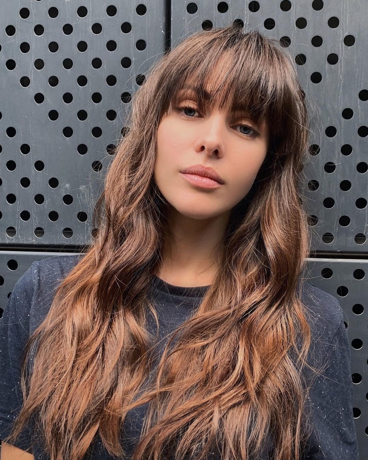 60 Adorable Methods to Achieve Long Hair with Bangs