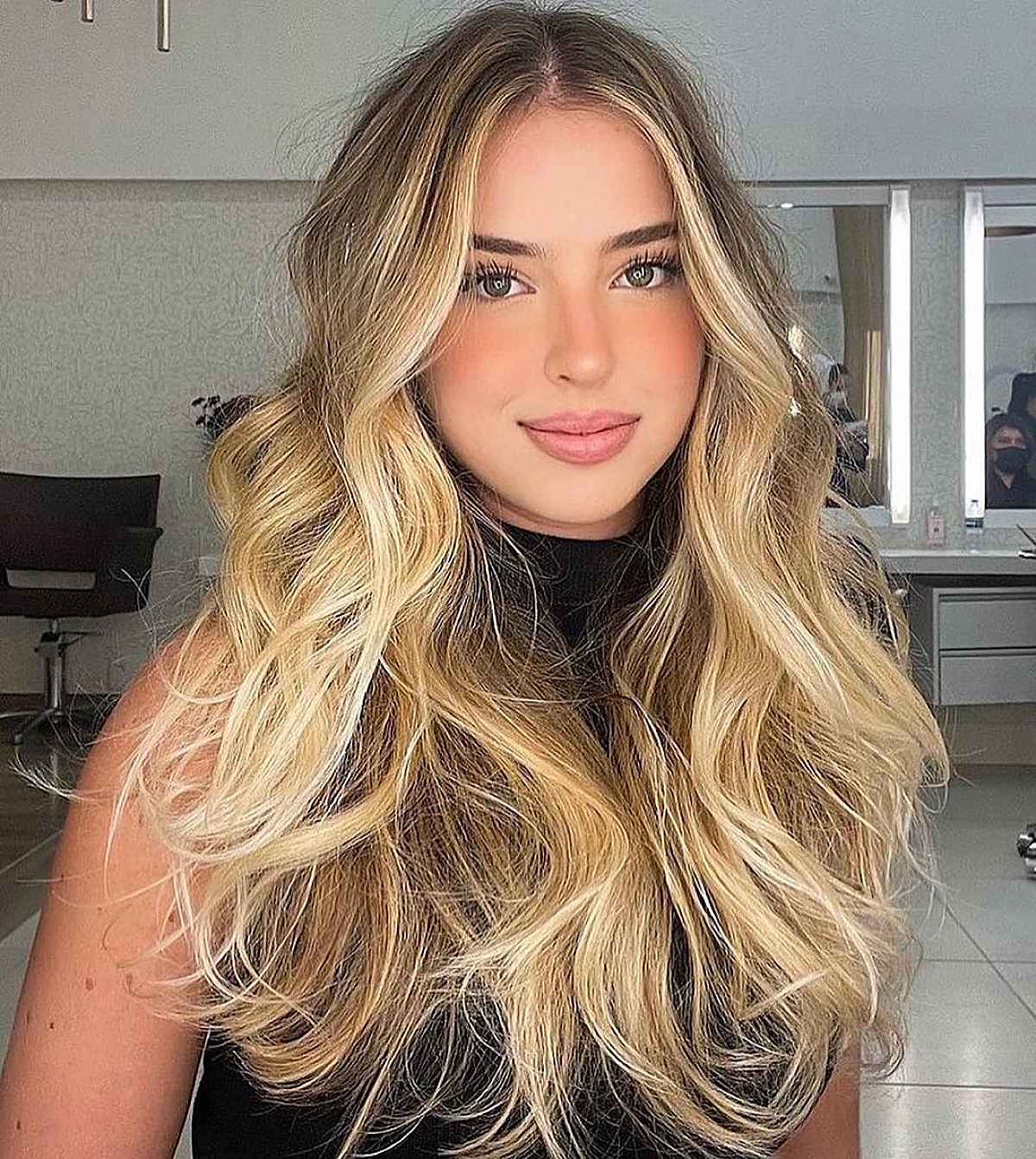 60 Adorable Methods to Achieve Long Hair with Bangs