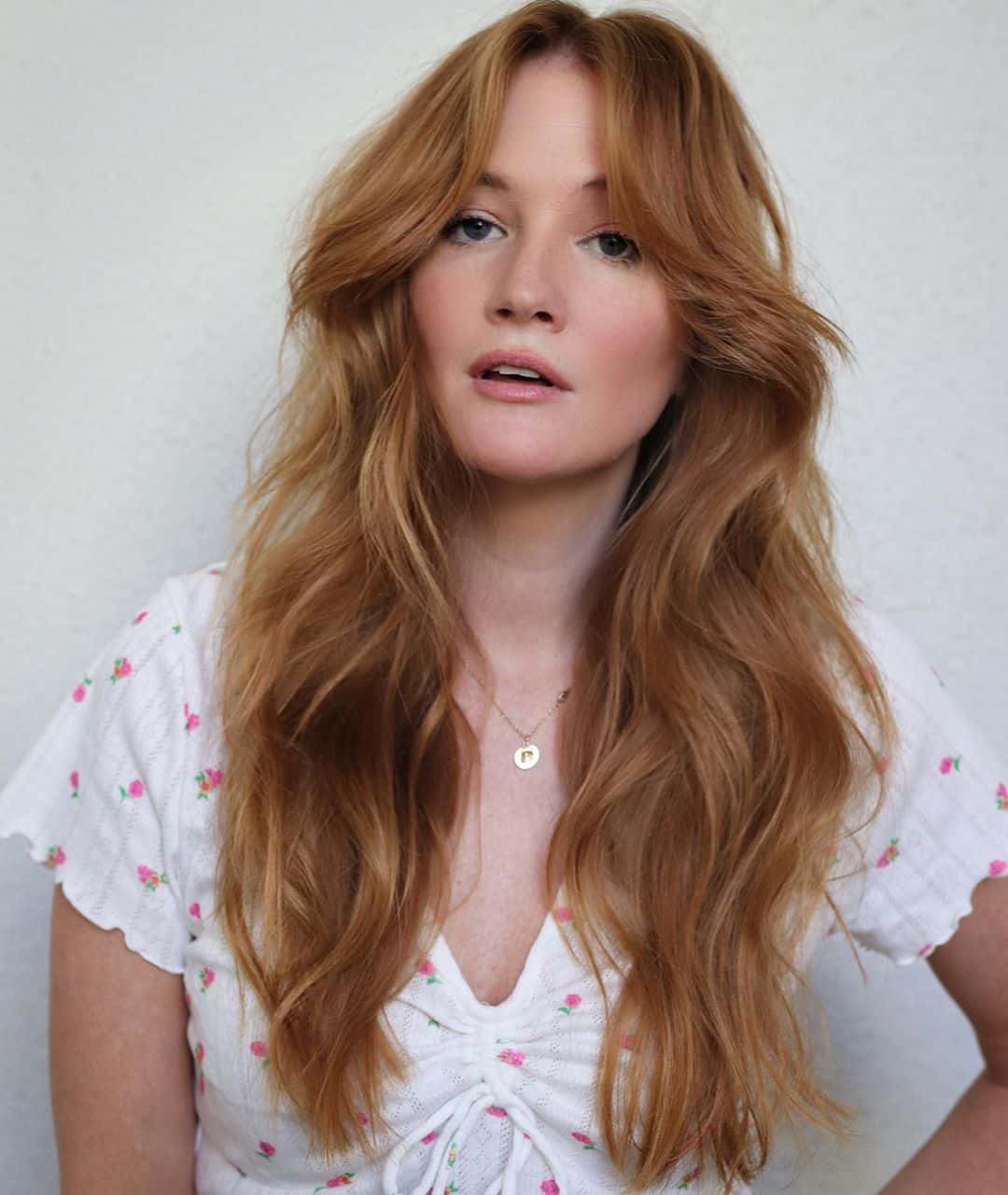 60 Adorable Methods to Achieve Long Hair with Bangs
