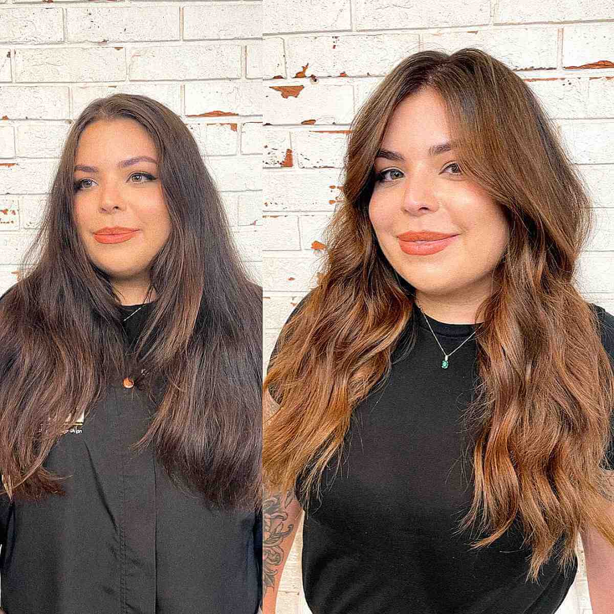 32 Most Flattering Long Hairstyles for Round Face Shapes