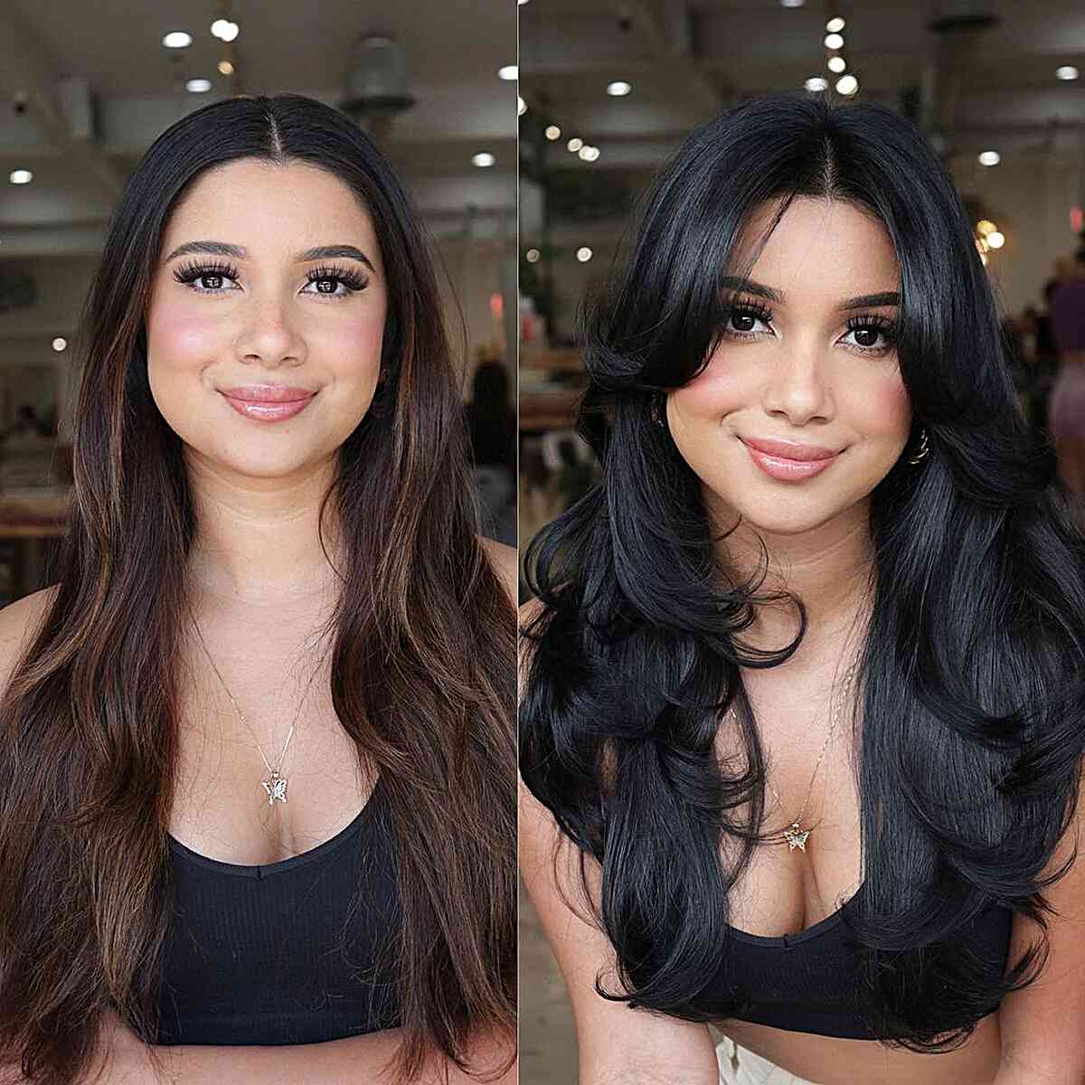 32 Most Flattering Long Hairstyles for Round Face Shapes