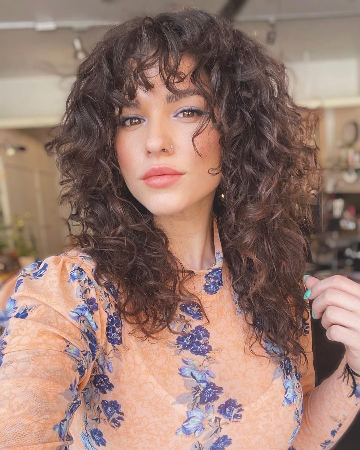 76 Top Shoulder-Length Curly Haircuts &amp; Styles for 2025
