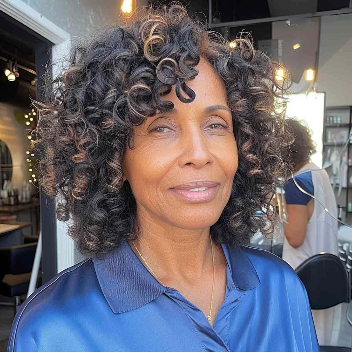 76 Top Shoulder-Length Curly Haircuts &amp; Styles for 2025