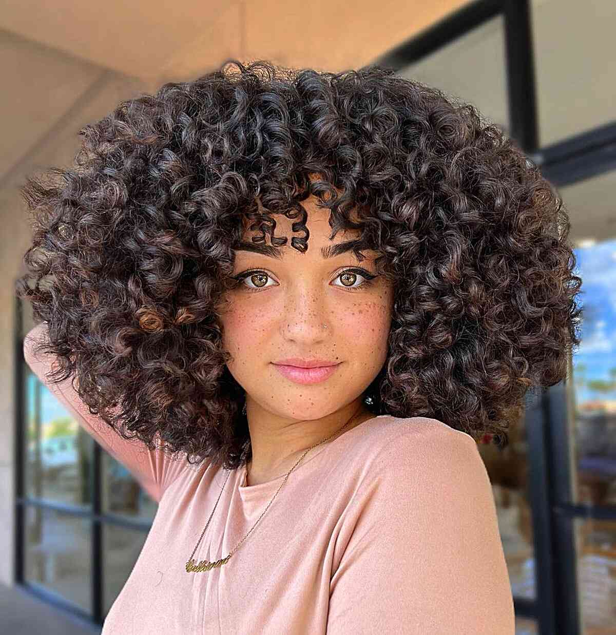 76 Top Shoulder-Length Curly Haircuts &amp; Styles for 2025