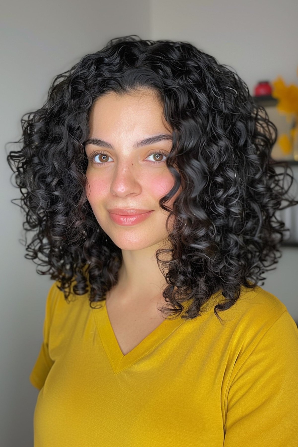 76 Top Shoulder-Length Curly Haircuts &amp; Styles for 2025