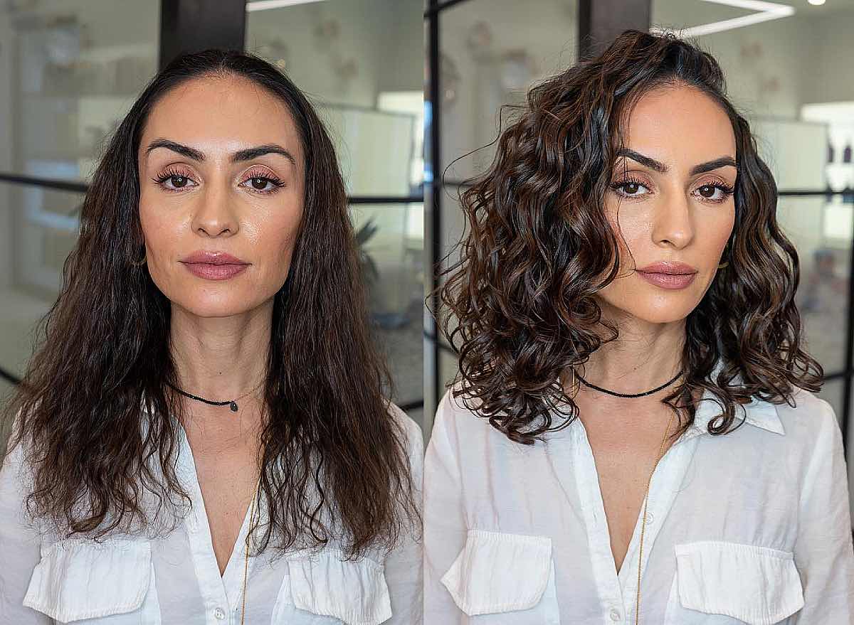 76 Top Shoulder-Length Curly Haircuts &amp; Styles for 2025