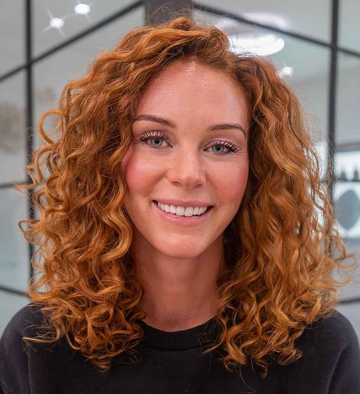 76 Top Shoulder-Length Curly Haircuts &amp; Styles for 2025