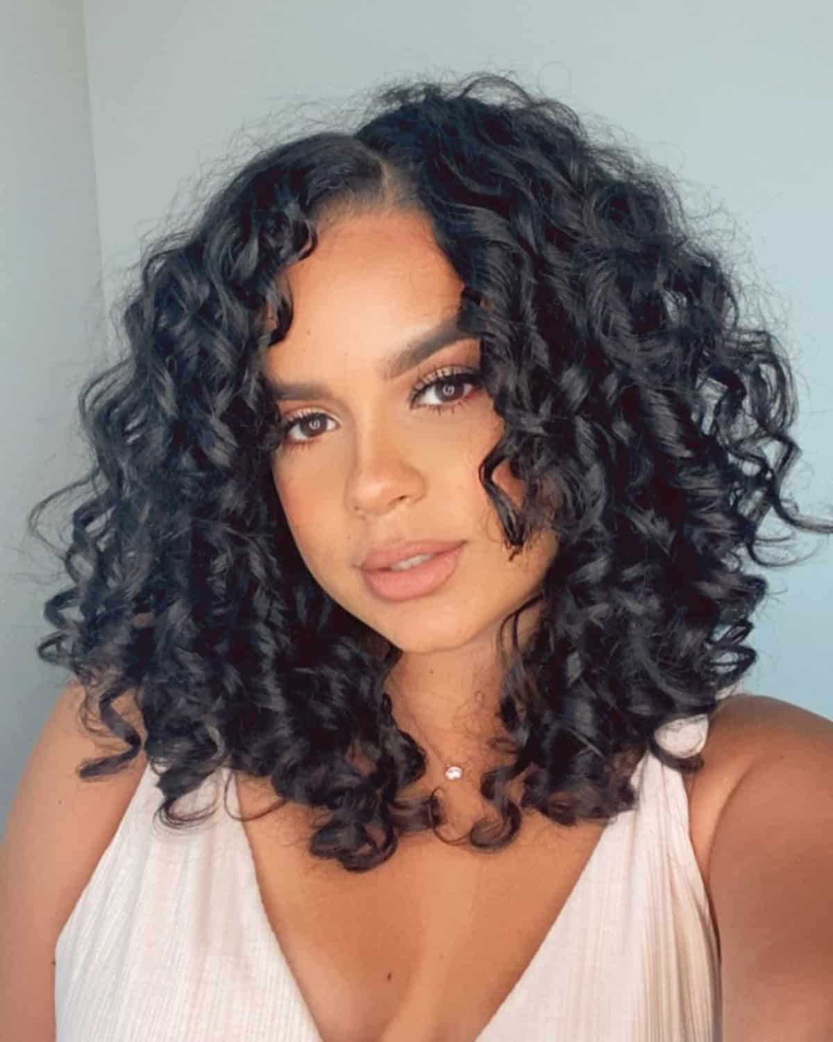 76 Top Shoulder-Length Curly Haircuts &amp; Styles for 2025