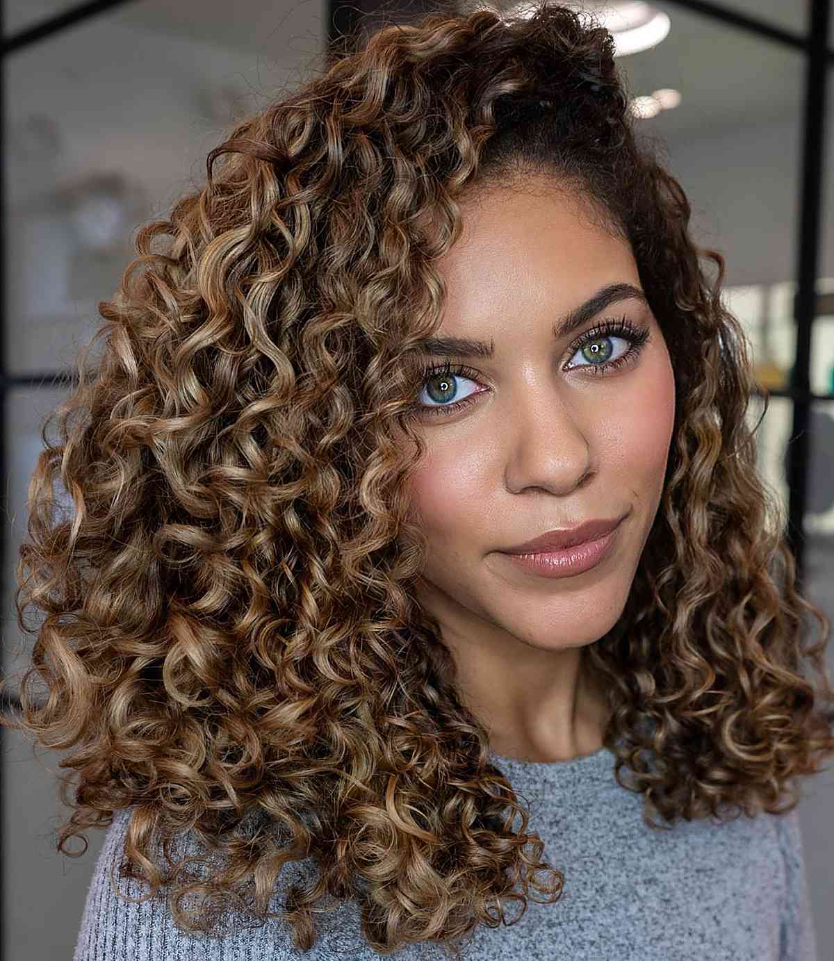76 Top Shoulder-Length Curly Haircuts &amp; Styles for 2025