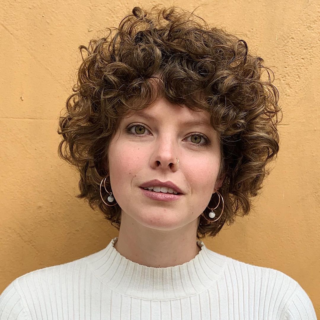 85 Trendy Short Curly Haircuts &amp; Hairstyles for 2025
