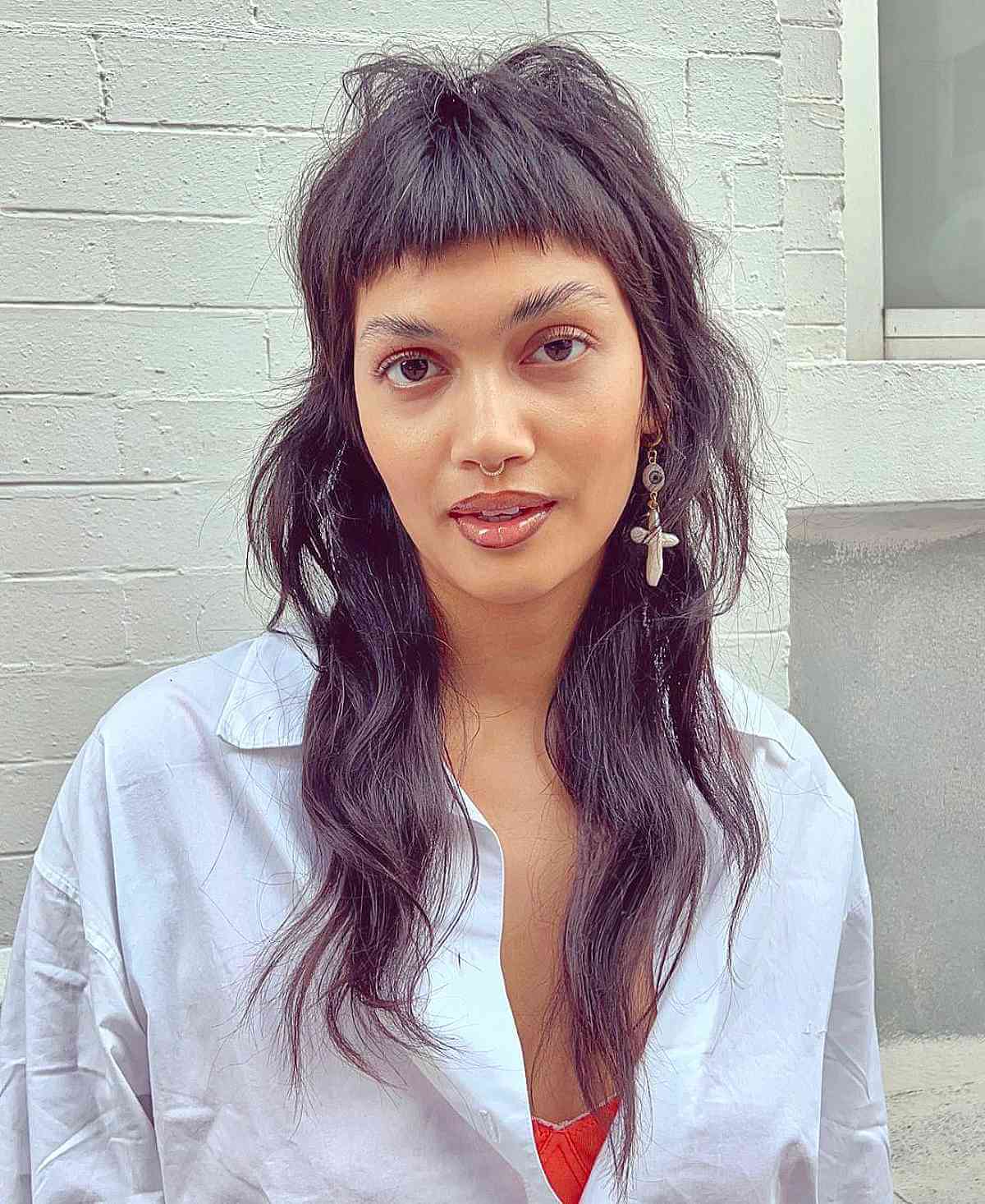 55 Adorable Short Bangs Making Waves in 2025