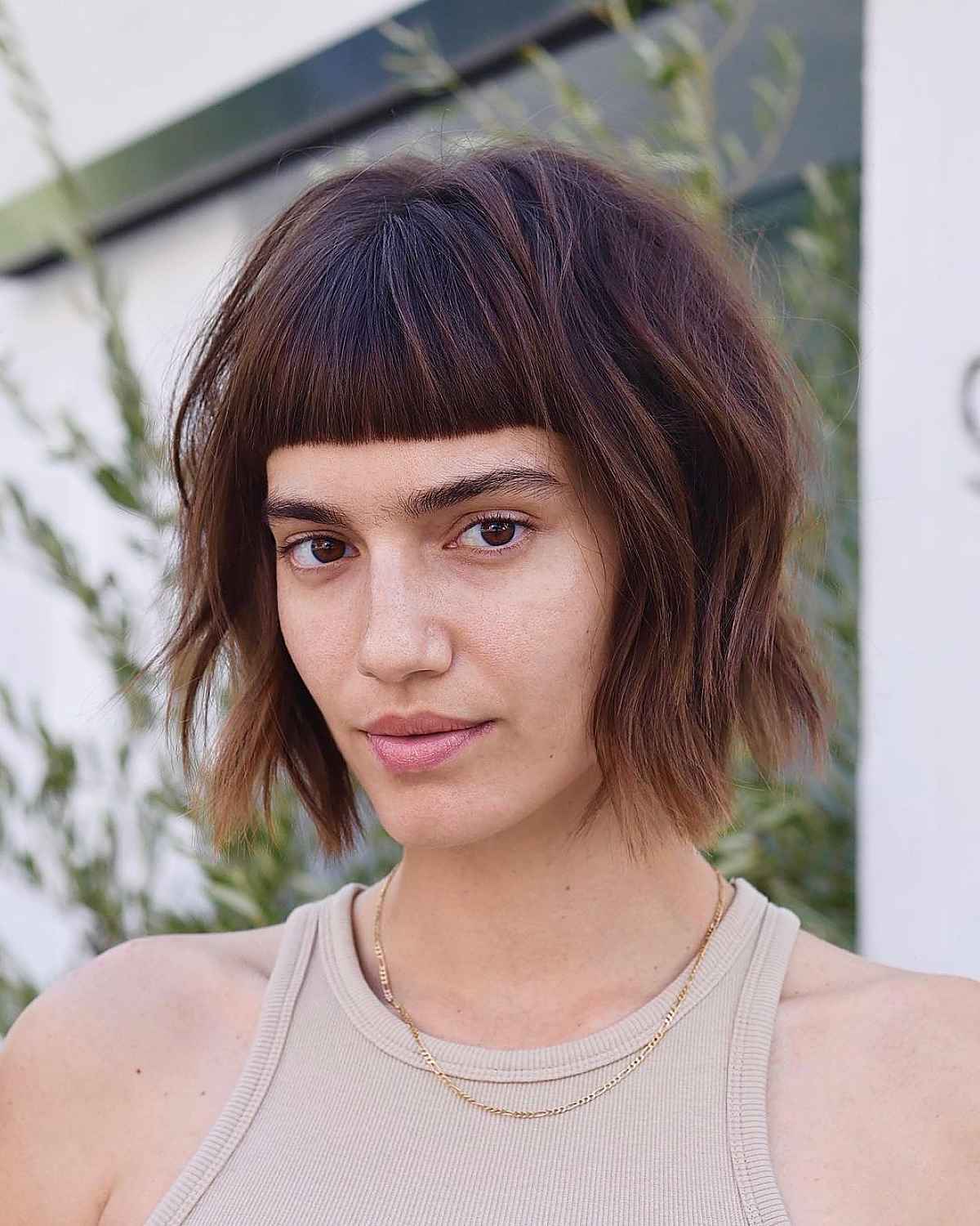 55 Adorable Short Bangs Making Waves in 2025
