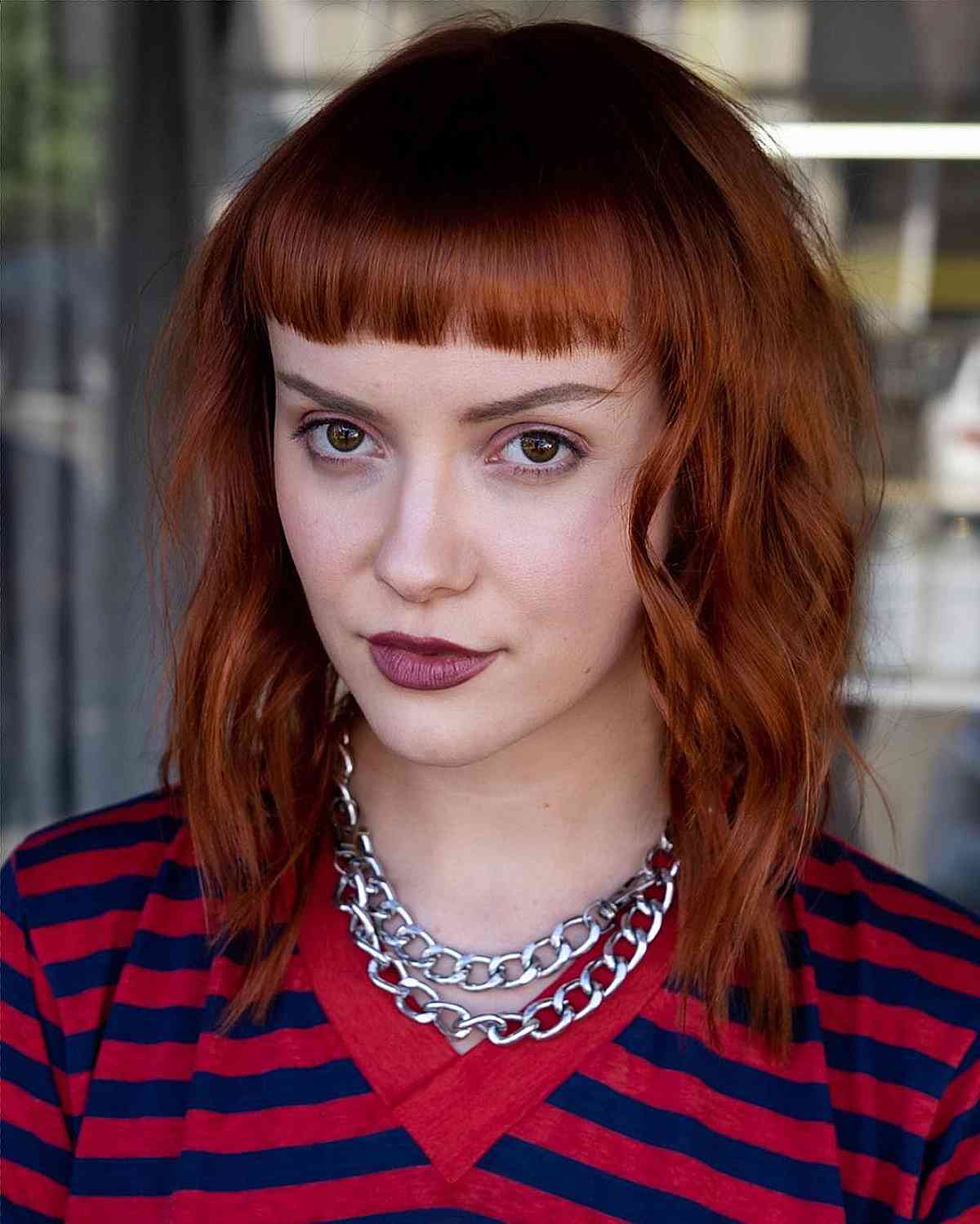 55 Adorable Short Bangs Making Waves in 2025