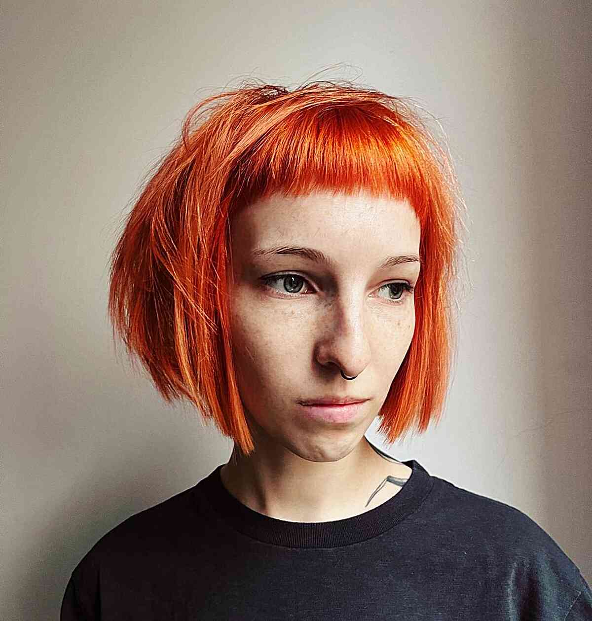 55 Adorable Short Bangs Making Waves in 2025