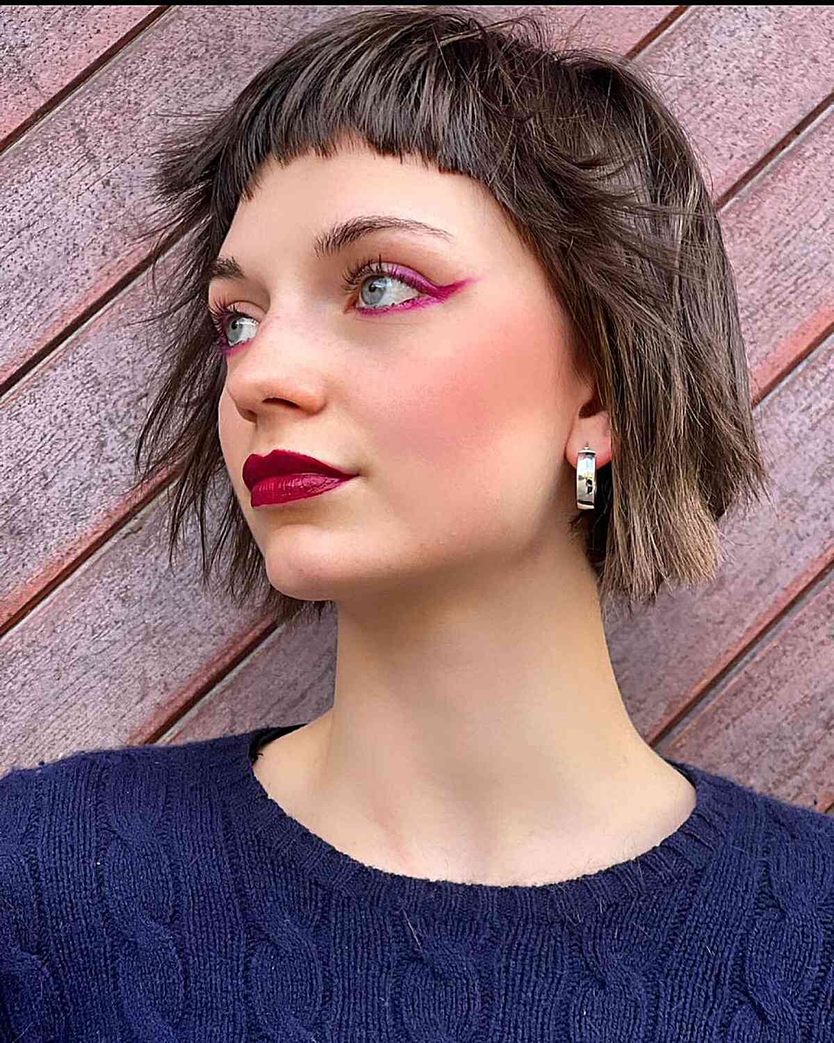 55 Adorable Short Bangs Making Waves in 2025