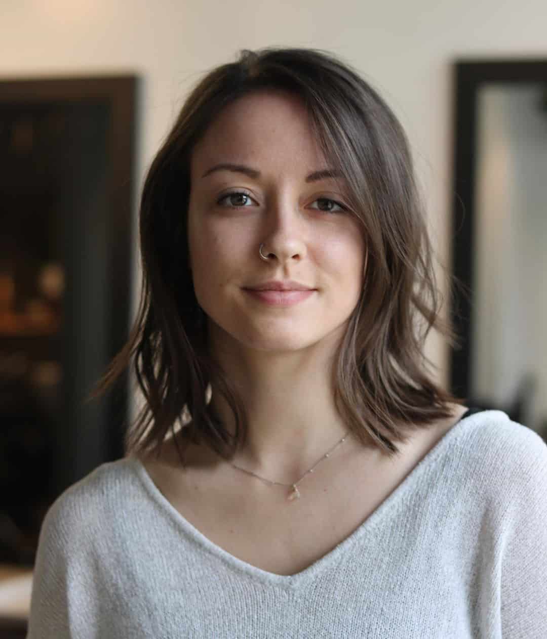 77 Flattering Haircuts for Square Faces to Look Softer and Feminine