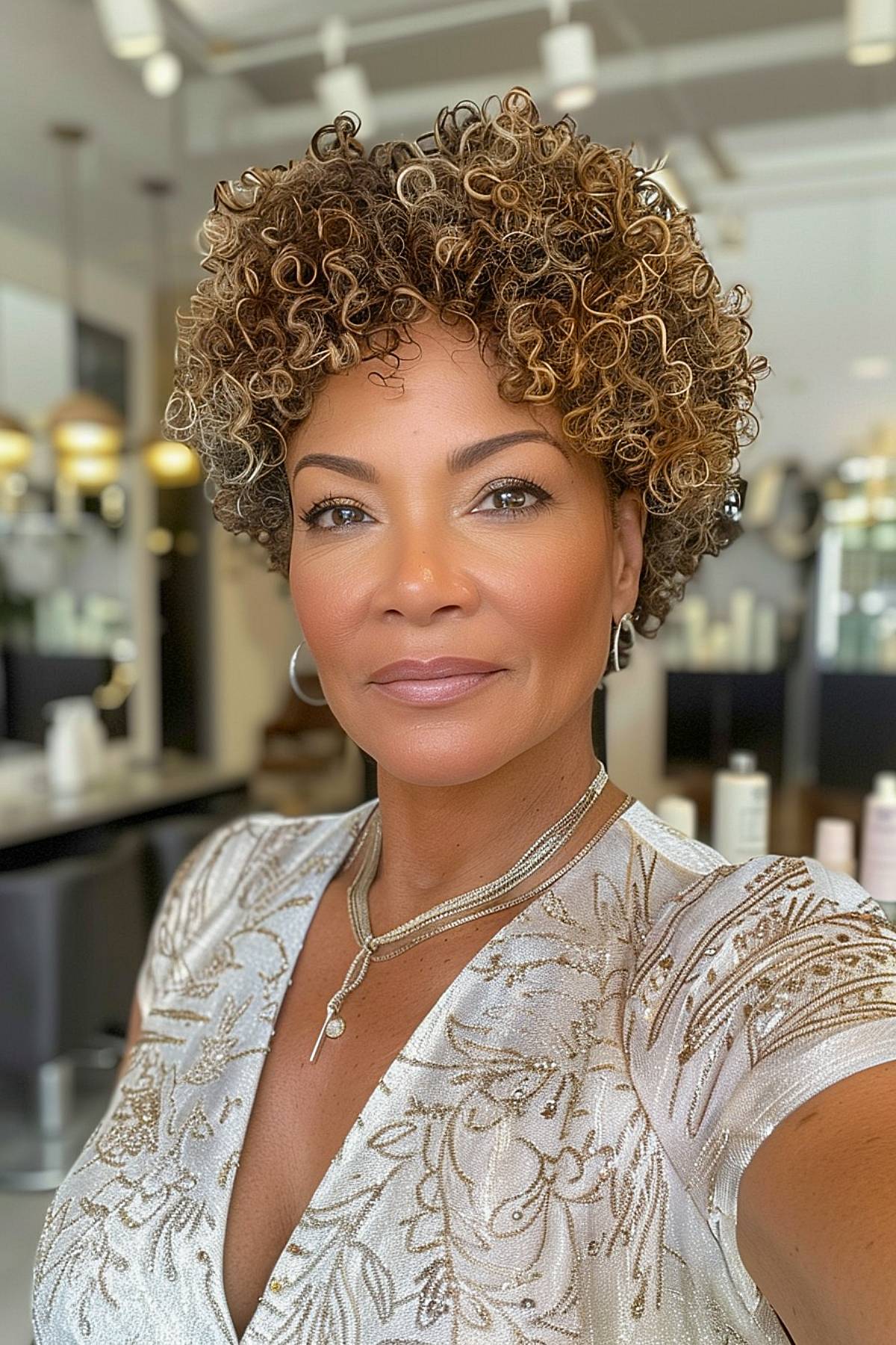 15+ Beautiful Hairstyles for Women Over 50 with Curly Hair in 2025