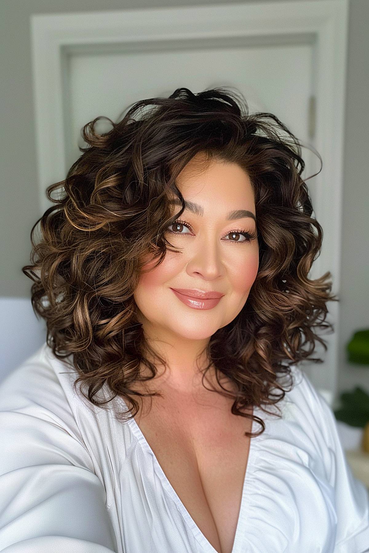 15+ Beautiful Hairstyles for Women Over 50 with Curly Hair in 2025