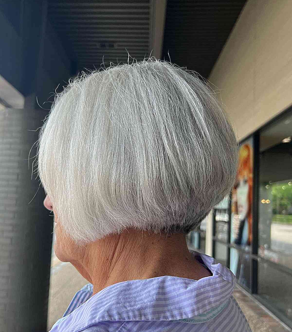 Here Are 25 Older Women Who Perfectly Pull Off The Modern “Wedge Cut” With Style