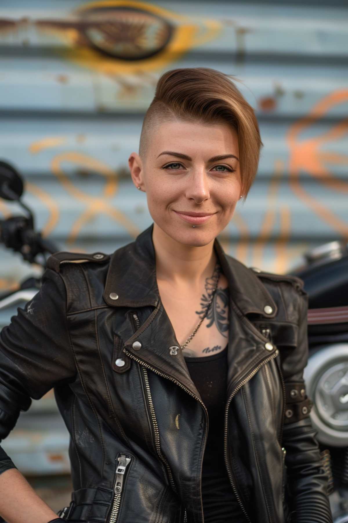 20 Bold and Beautiful Biker Hairstyles for Women This 2025
